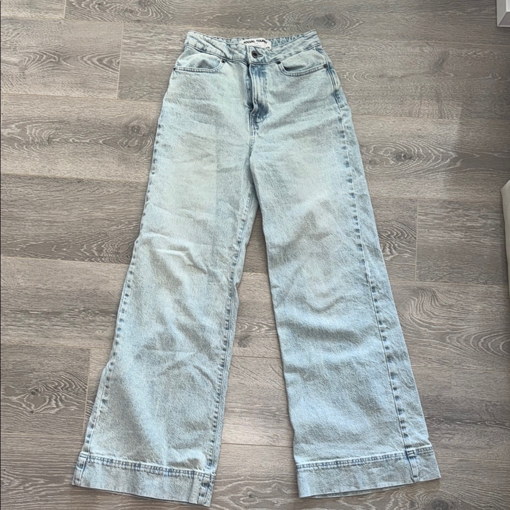 Hollister Social Tourist Light Blue Women's Jeans